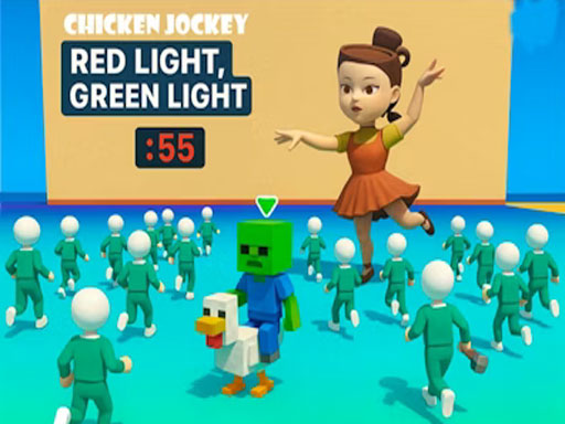 Chicken Jockey: Red Light Green Light